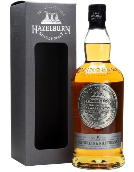 Виски "Hazelburn" 10 Years Old Rundlets &amp; Kilderkins, gift box, 0.7 л