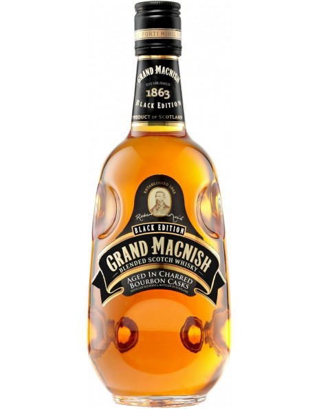 Виски "Grand Macnish" Black Edition, 0.7 л