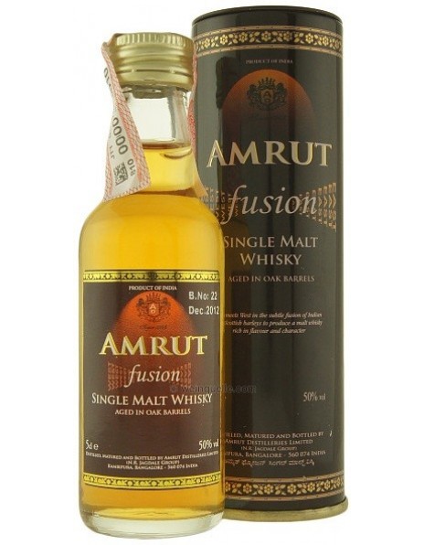 Виски "Amrut" Fusion, in tube, 50 мл