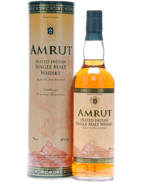 Виски "Amrut" Peated, in tube, 0.7 л