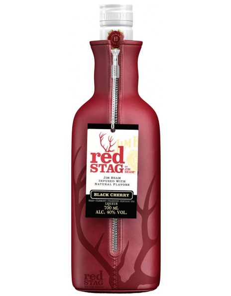Виски Red Stag "Black Cherry", with bottle cooler, 0.7 л