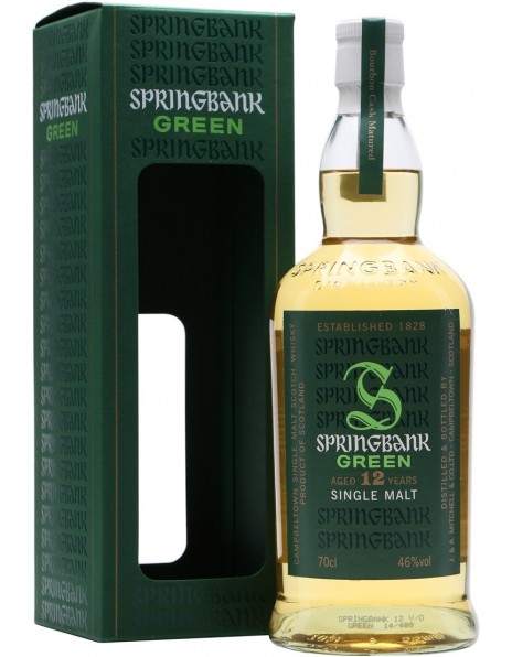Виски "Springbank" Green, 12 Years Old, gift box, 0.7 л