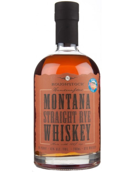 Виски RoughStock, Montana Straight Rye Whiskey, 0.7 л