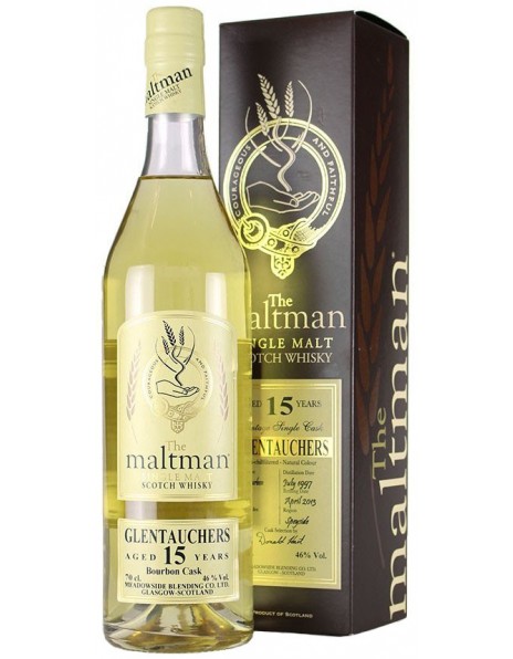 Виски "The Maltman" Glentauchers 15 Years Old, gift box, 0.7 л