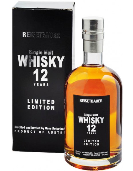 Виски Reisetbauer, Single Malt Whisky 12 Years Old, gift box, 0.7 л