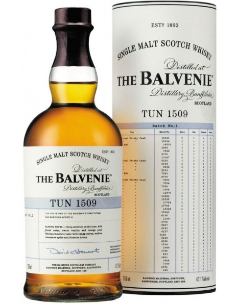 Виски Balvenie, "TUN 1509", in tube, 0.7 л