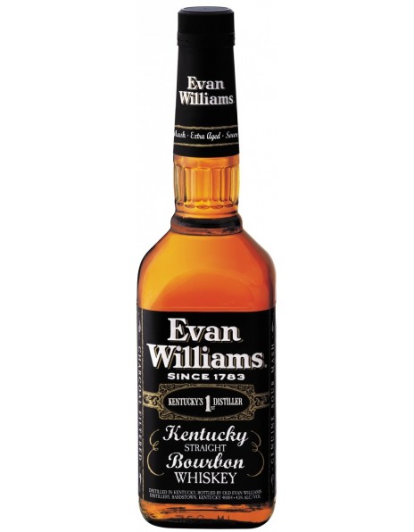 Виски "Evan Williams" 4 Years Old, 0.75 л