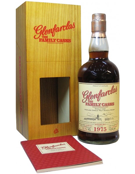 Виски Glenfarclas 1975 Family Casks (53,1%), in gift box, 0.7 л