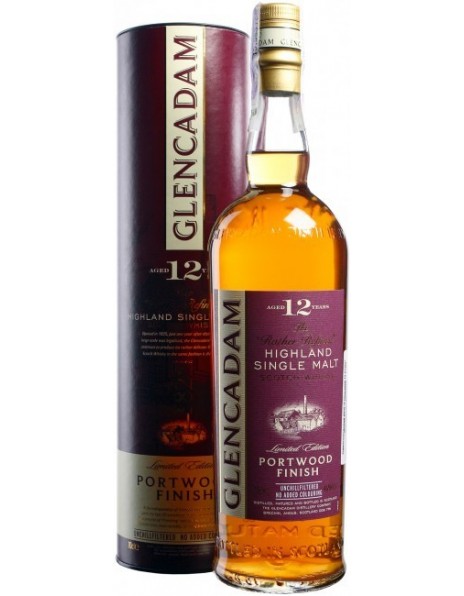 Виски "Glencadam" 12 Years Old "Portwood Finish", in tube, 0.7 л