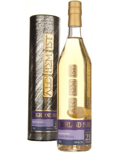 Виски Alchemist, Highland Park 21 Years Old, 1988, in tube, 0.7 л
