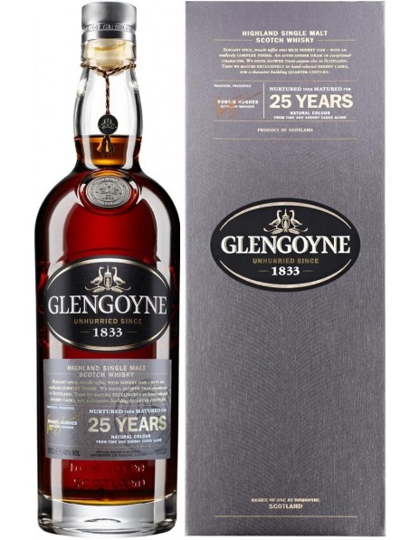 Виски "Glengoyne" 25 Years Old, gift box, 0.7 л