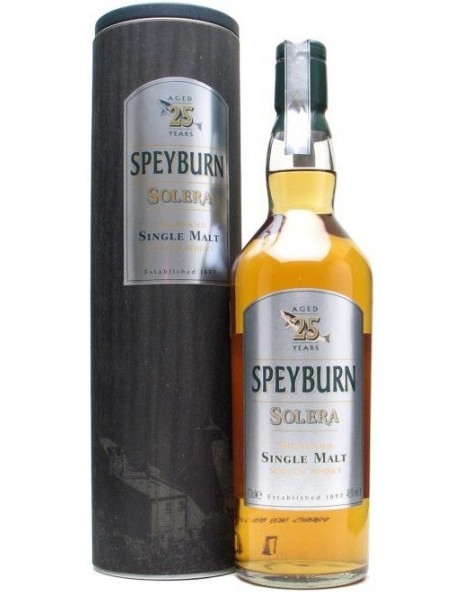 Виски Speyburn 25 Years Old "Solera", in tube, 0.7 л