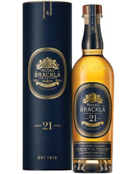 Виски "Royal Brackla" 21 Years Old, in tube, 0.7 л