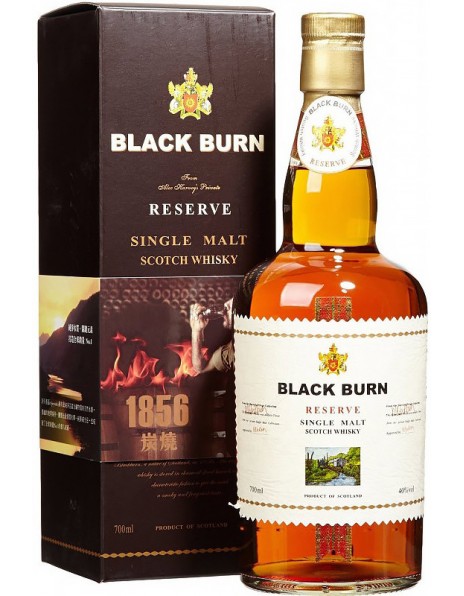 Виски "Black Burn" Reserve, gift box, 0.7 л