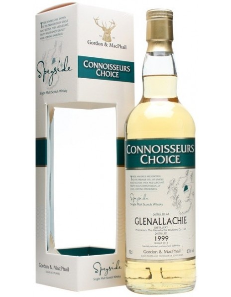 Виски Glenallachie "Connoisseur's Choice", 1999, gift box, 0.7 л