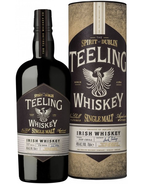Виски Teeling, Single Malt Irish Whiskey, in tube, 0.7 л