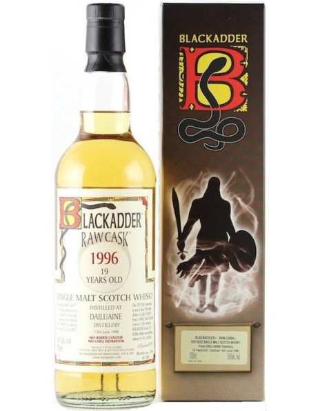 Виски Blackadder, "Raw Cask" Dailuaine, 19 Years Old, 1996, gift box, 0.7 л