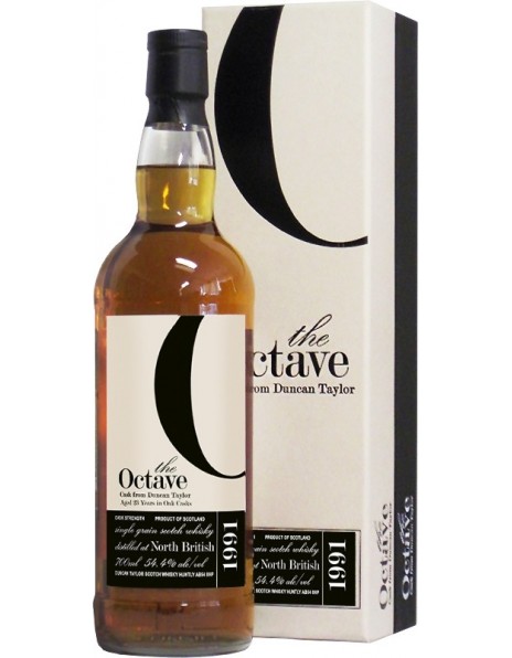 Виски "The Octave" North British, 23 Years Old, 1991, gift box, 0.7 л