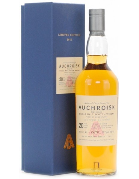 Виски "Auchroisk" 20 Years Old, gift box, 0.7 л