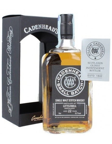 Виски Cadenhead, "Littlemill" 22 Years Old, gift box, 0.7 л