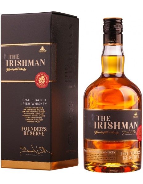 Виски "The Irishman" Founder's Reserve, gift box, 0.7 л