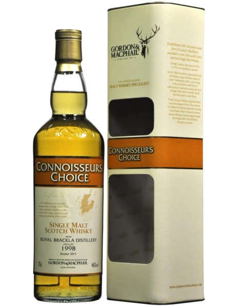 Виски Royal Brackla "Connoisseur's Choice", 1998, gift box, 0.7 л