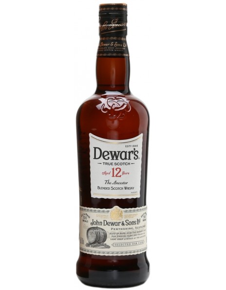 Виски "Dewar's" 12 years old, 0.5 л