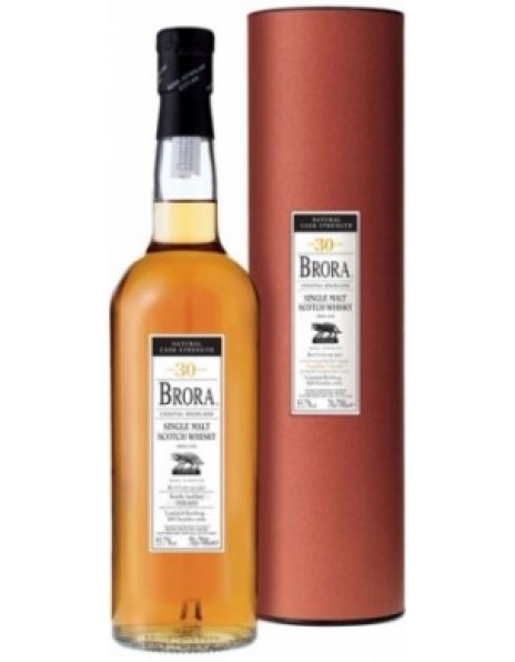 Виски Brora 30 Years Old Cask Strength, gift box, 0.7 л