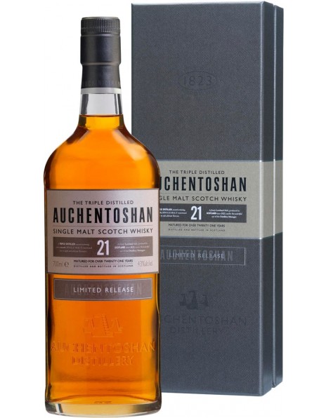 Виски Auchentoshan 21 Years Old, gift box, 0.7 л