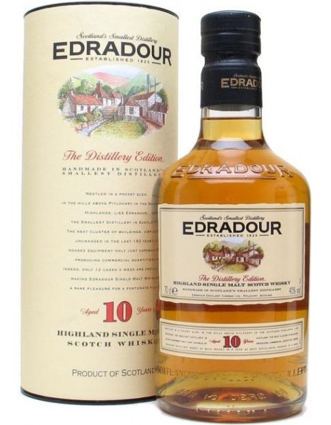 Виски "Edradour" 10 Years Old, gift box, 0.7 л