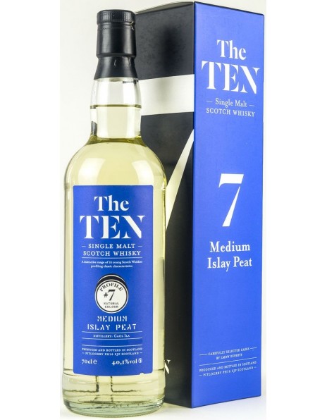 Виски Maison du Whisky, "The Ten" #07, Medium Islay Peat, 2008, gift box, 0.7 л