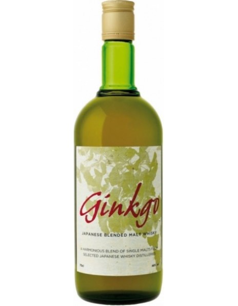 Виски Ginkgo, Blended Malt Japanese Whisky, 0.7 л