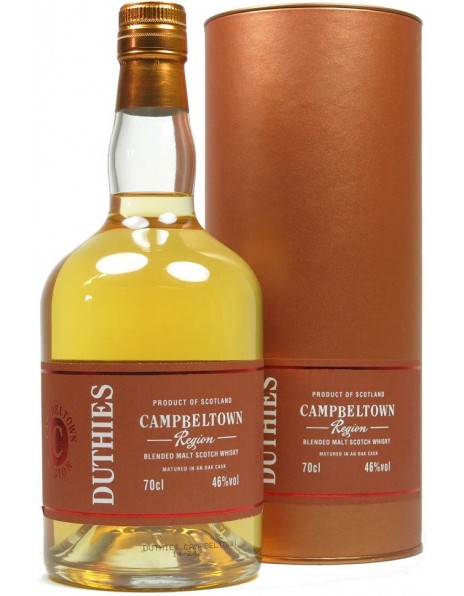 Виски Cadenhead, "Duthies" Campbeltown, in tube, 0.7 л