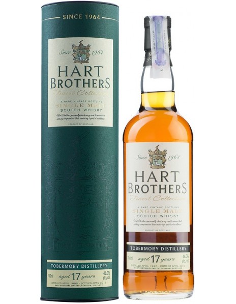Виски Hart Brothers, Tobermory 17 Years Old, 1995, in tube, 0.7 л