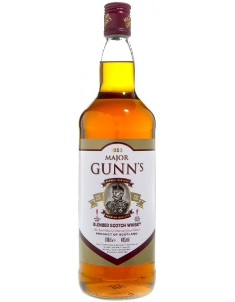 Виски "Major Gunn's" Blended Scotch Whisky, 0.7 л
