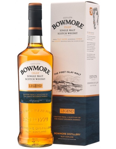 Виски Bowmore "Legend" Islay Single Malt, gift box, 0.7 л