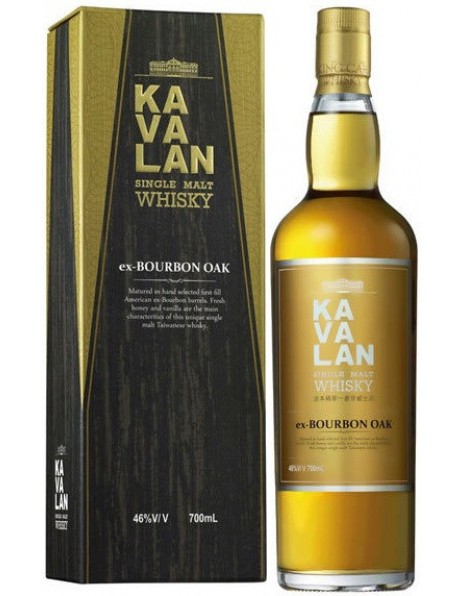 Виски "Kavalan" Single Malt Ex-Bourbon Oak, gift box, 0.7 л