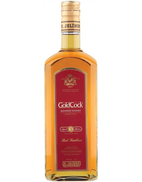 Виски R. Jelinek, "Gold Cock" 3 Years Old, 0.7 л