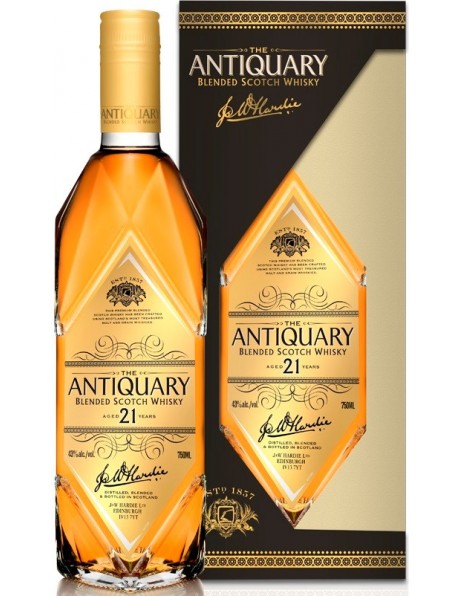Виски "The Antiquary" 21 years old, gift box, 0.7 л