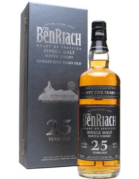 Виски Benriach 25 years old, gift box, 0.7 л