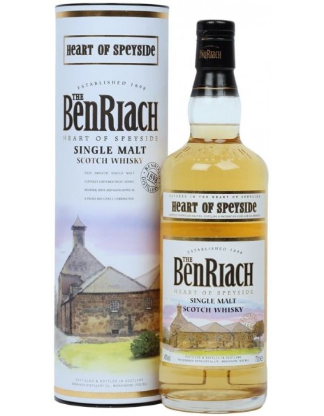 Виски Benriach, "Heart of Speyside", in tube, 0.7 л