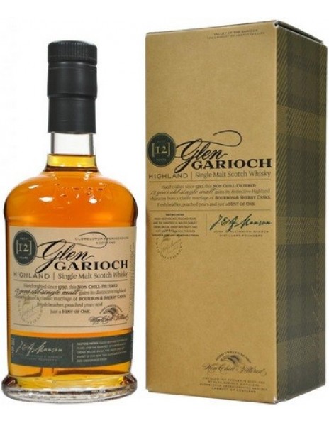 Виски "Glen Garioch" 12 Years Old, gift box, 0.7 л