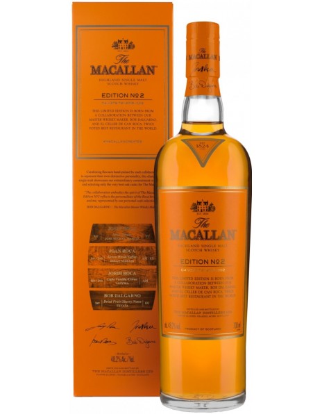 Виски "The Macallan" Edition №2, gift box, 0.7 л