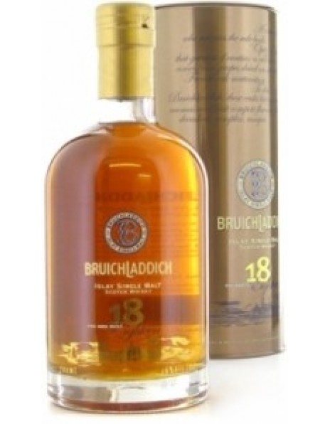 Виски Bruichladdich 18 years, In Tube, 0.7 л