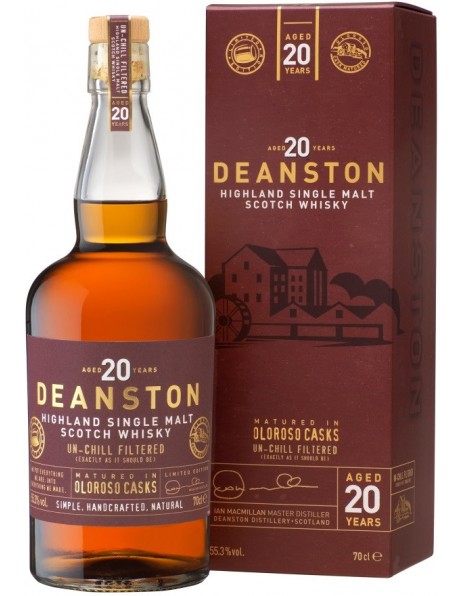 Виски "Deanston" Aged 20 Years, gift box, 0.7 л