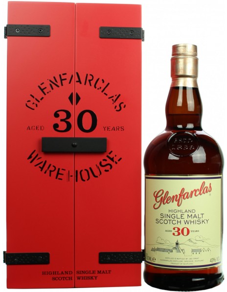 Виски "Glenfarclas" 30 years, wooden box, 0.7 л
