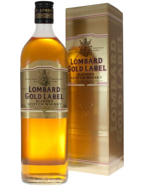 Виски Lombard, "Gold Label" Old Blend, gift box, 0.7 л