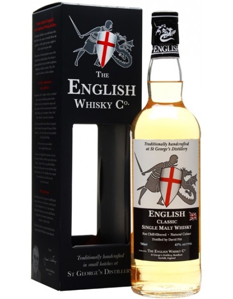 Виски English Whisky, Classic Single Malt, gift box, 0.7 л