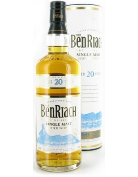 Виски Benriach 20 Years Old, In Tube, 0.7 л