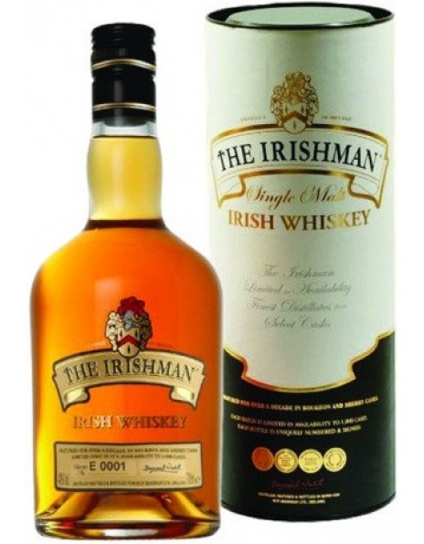 Виски "The Irishman" Single Malt, in tube, 0.7 л